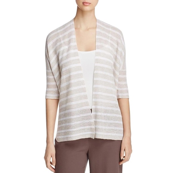 Eileen Fisher 100% organic cotton cardigan - Picture 2 of 7